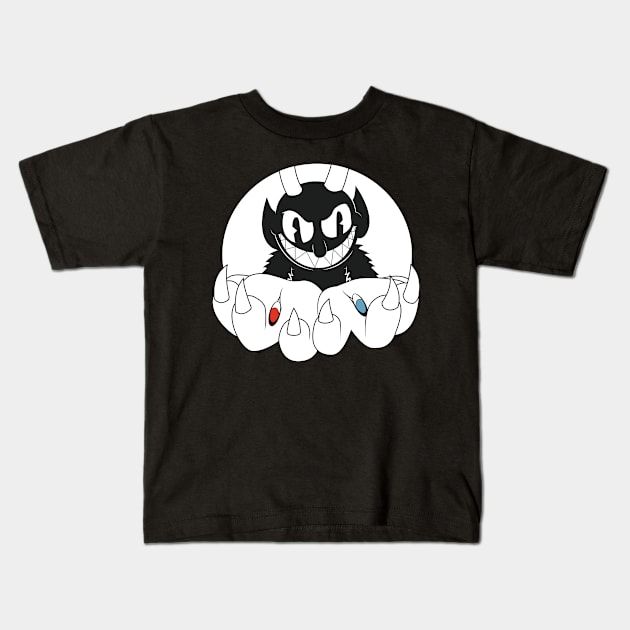 Cuphead - Matrix Kids T-Shirt by chiro